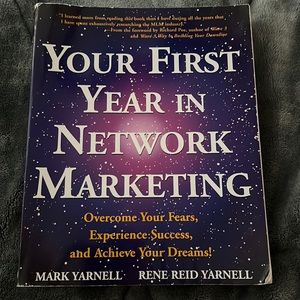 “Your first year in network marketing” book by Mark Yarnell and Rene Yarnell
